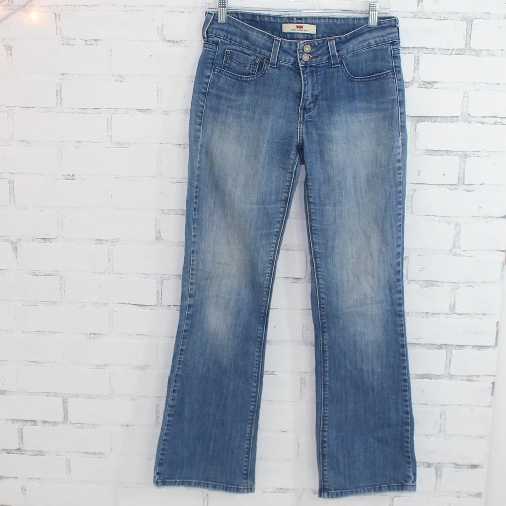 Levi's 526 Slender Boot Dark Wash Jeans